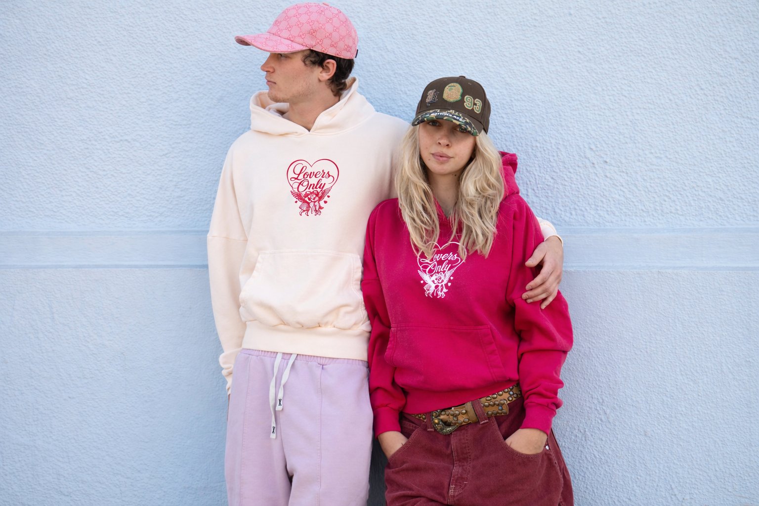 Lovers Only Valentine hoodie